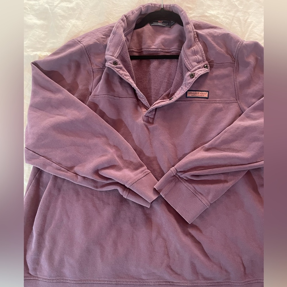 Vineyard vines pullover  button half sweater XXL